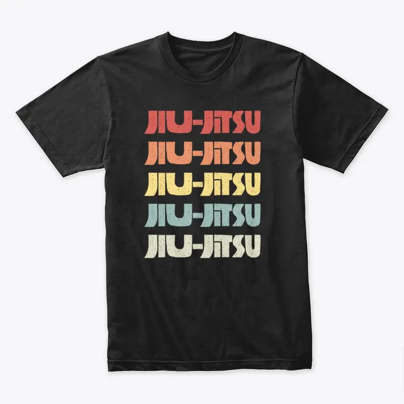 Retro Color Jiu Jitsu