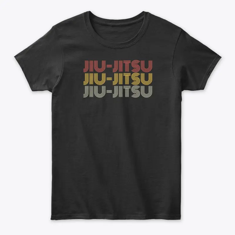 Jiu Jitsu Retro font design