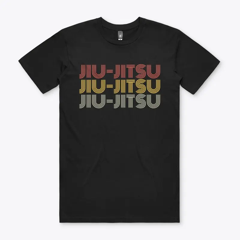 Jiu Jitsu Retro font design