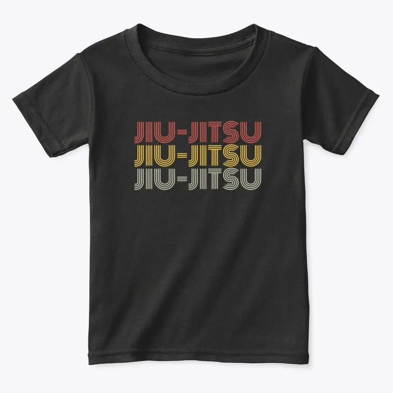 Jiu Jitsu Retro font design