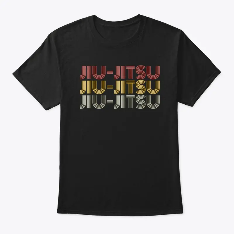 Jiu Jitsu Retro font design