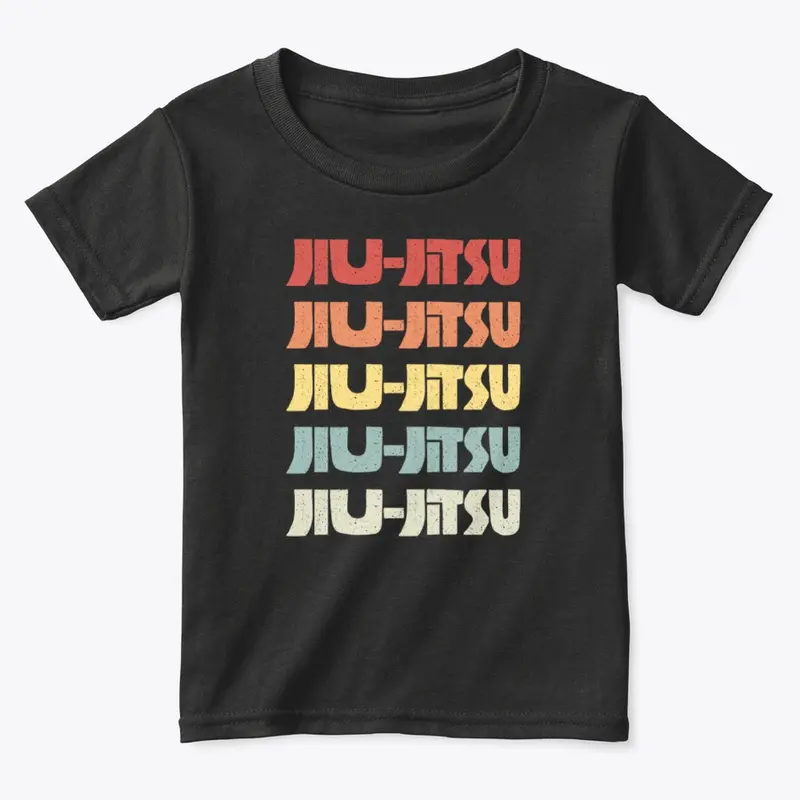 Retro Color Jiu Jitsu