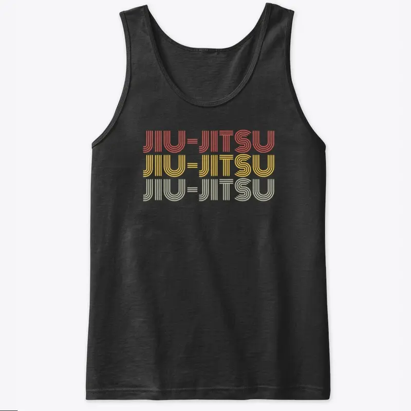 Jiu Jitsu Retro font design